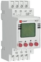 Реле времени электронное на DIN-рейку EKF PROxima ТМ-24 многофункциональное 16А 24-264В картинка